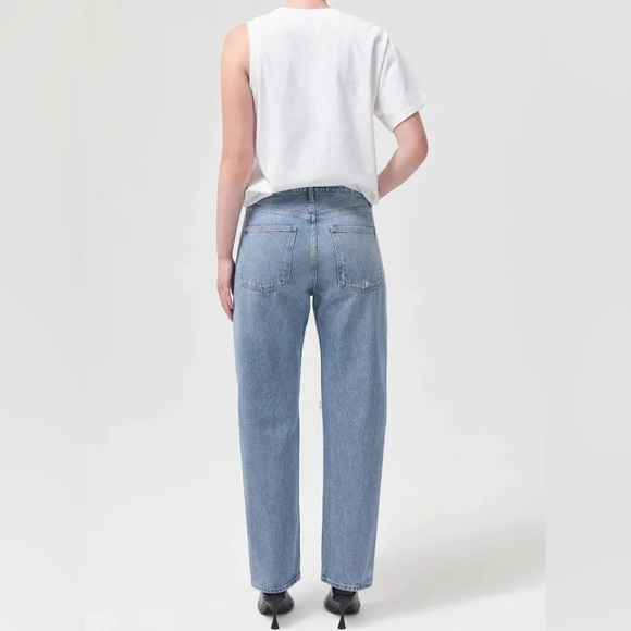 Agolde 90’s Jean Mid-rise Loose Fit- in Wander - Picture 2 of 5